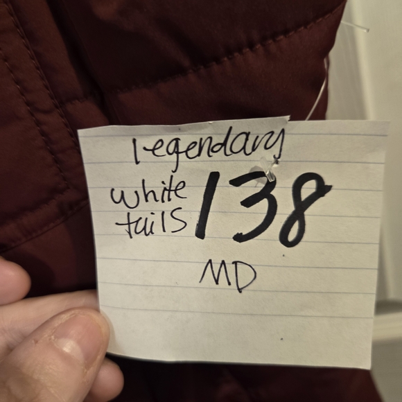 Legendary Whitetails Maroon Vest with Plaid Lining - Picture 4 of 6